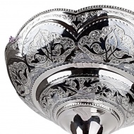 Фруктовница из серебра исполнение