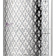 Фляга серебряная на 280 мл, орнамент