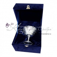 Конфетница из серебра 999 пробы , арт №4286