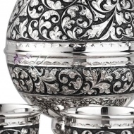 Сервиз на троих в музейном исполнении! , арт №8339