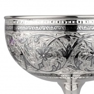 Конфетница (вареньица) с алмазной огранкой, арт №8536