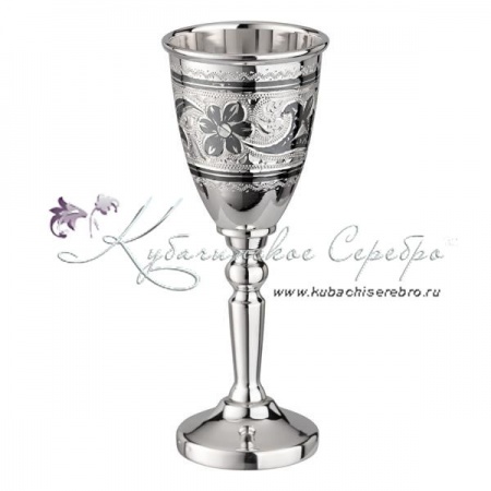 Серебряные водочные рюмки серия Кубачи на 30 мл 