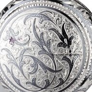 Фляга серебряная на 830 мл , арт №3259