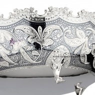 Ваза серебряная серия