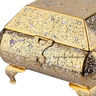 Шкатулка с позолотой , арт №2463/1