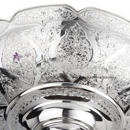 Фруктовница серебряная, авторская!, арт №8220