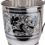 Кружка серебряная серия